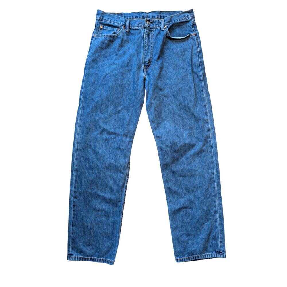 Levi's Men's 550 Relaxed Fit Tapered Denim Jeans Medium Wash Blue 36x32
